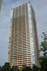 芝浦アイランド ブルームタワーの外観