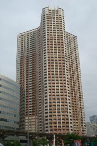 芝浦アイランド ケープタワーの外観